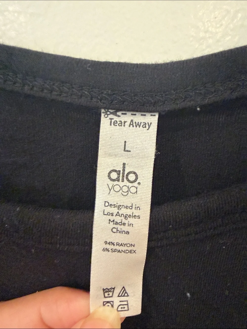 ALO Yoga sleek black